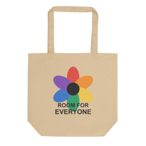 Room for Everyone Tote in Oyster — Printful product mockup